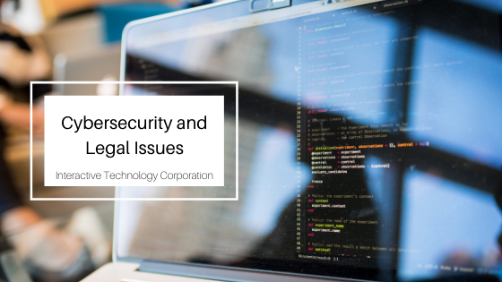 Cybersecurity and Legal Issues