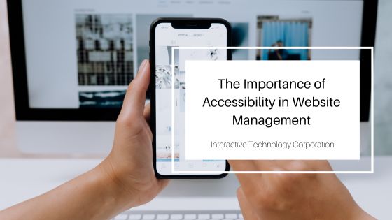 The Importance of Accessibility in Website Management